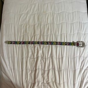 Multicolored belt
